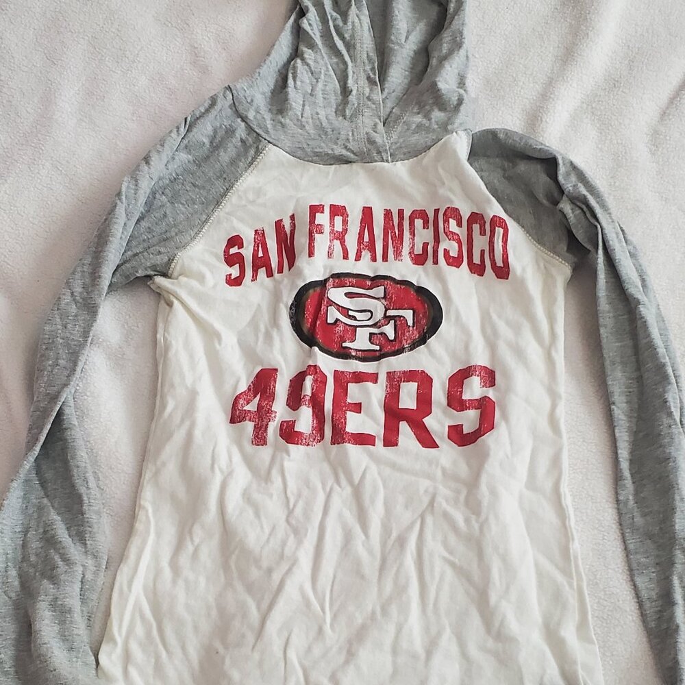 NFL San Francisco 49ers hoodie juniors small